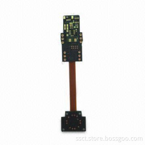 Rigid-flex Board with 0.2mm Diameter and ENIG Surface Finish